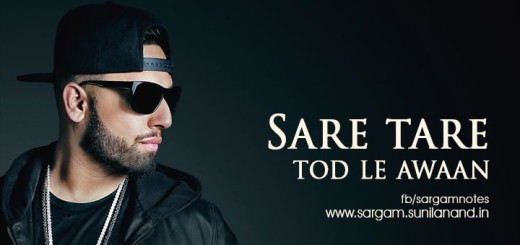 saare tare imran khan song notes